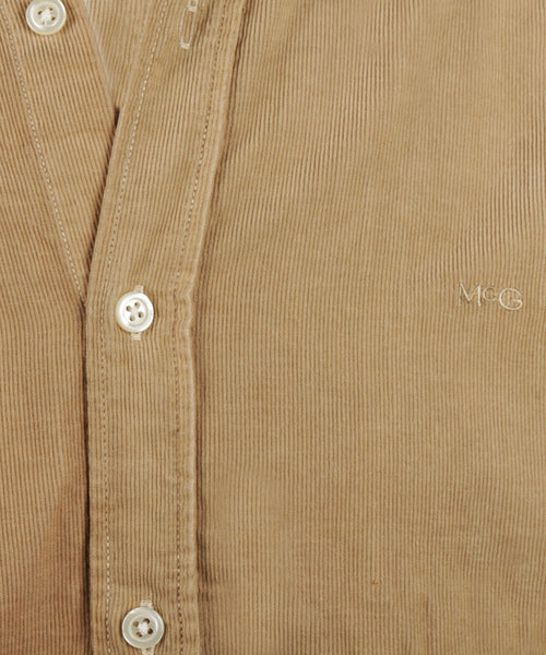 Overhemd corduroy garment dyed | Sand