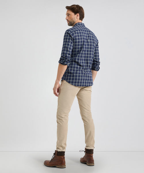 Overhemd Klassiek Ruit | Autumn Yellow