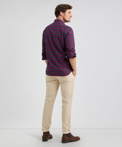 Overhemd Klassiek Ruit | Autumn Yellow