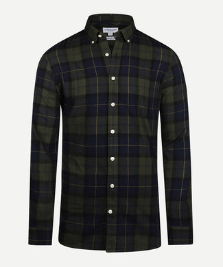 Shirt Large Check | Pine Green