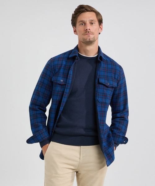 Overshirt McG Tartan | Navy