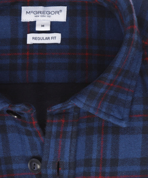 Overshirt McG Tartan | Navy