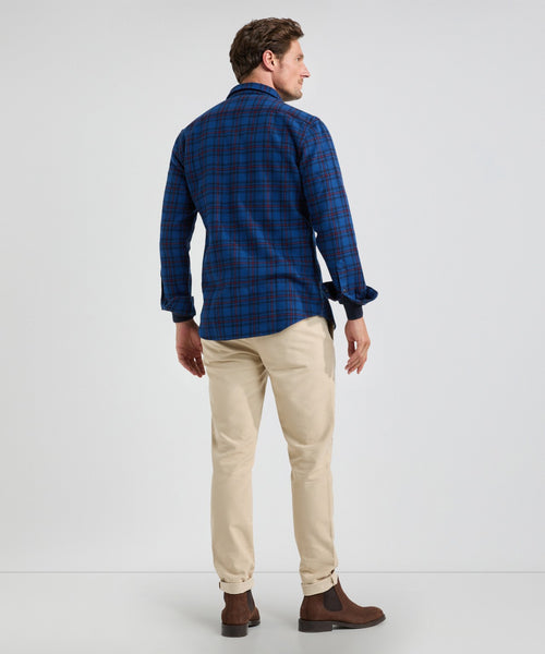 Overshirt McG Tartan | Navy