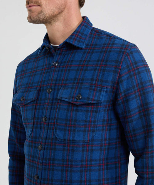 Overshirt McG Tartan | Navy