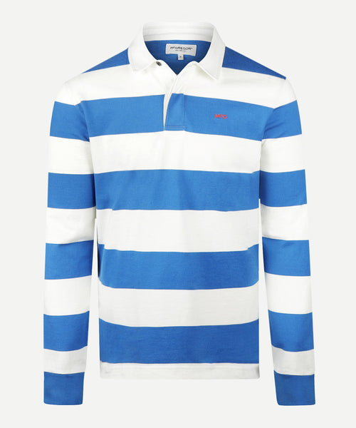 Rugbytrui 2-Stripe | Bright Blue