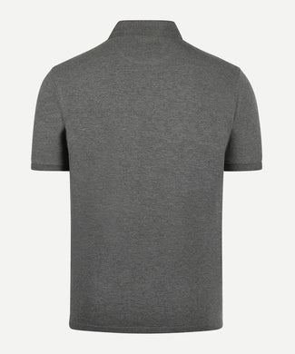 Classic Polo Regular Fit | Dark Grey Melange