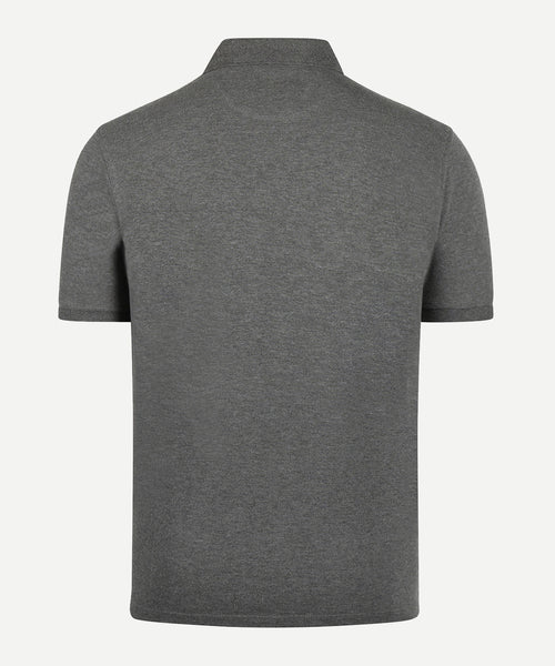 Klassieke Polo Regular Fit | Dark Grey Melange