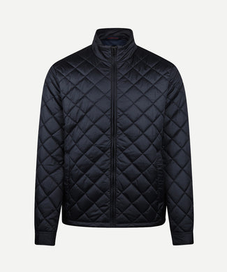 Quilted Jacket | Navy