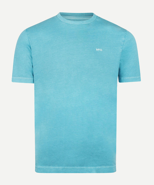 T-Shirt Garment Dyed | Aqua