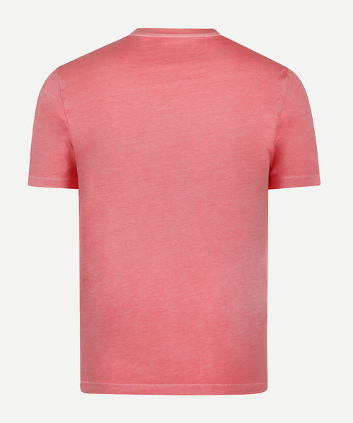 T-Shirt Garment Dyed | Coral Red