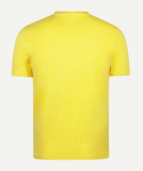 T-Shirt Garment Dyed | Lemon Yellow