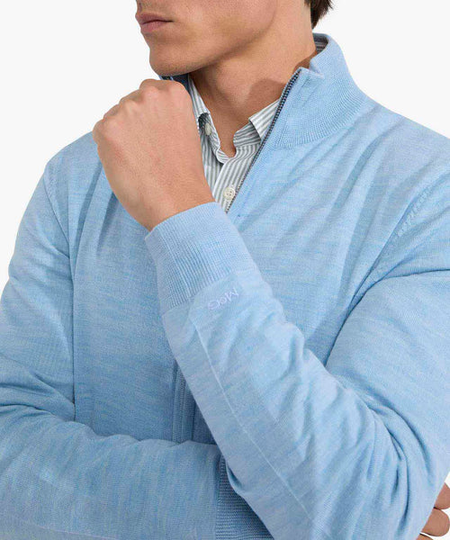 Vest Fine Merino | Light Blue