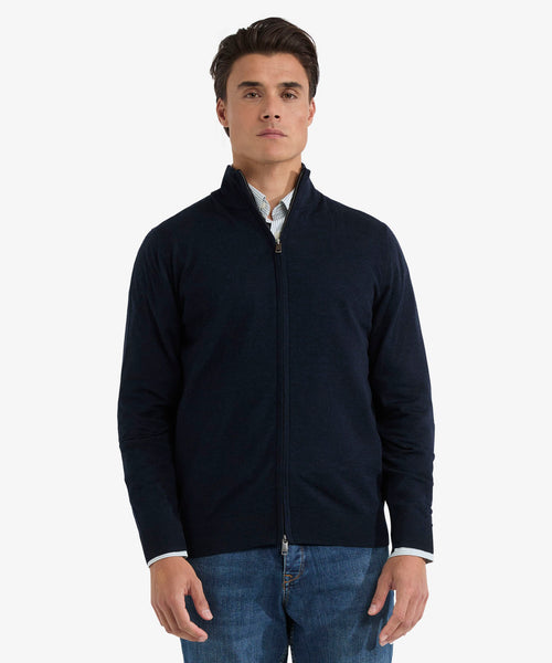 Vest Fine Merino | Navy