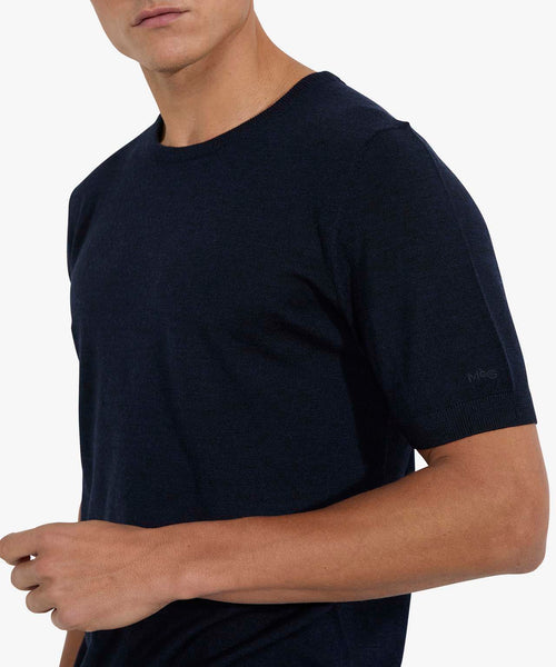 T-Shirt Luxe Merino | Navy