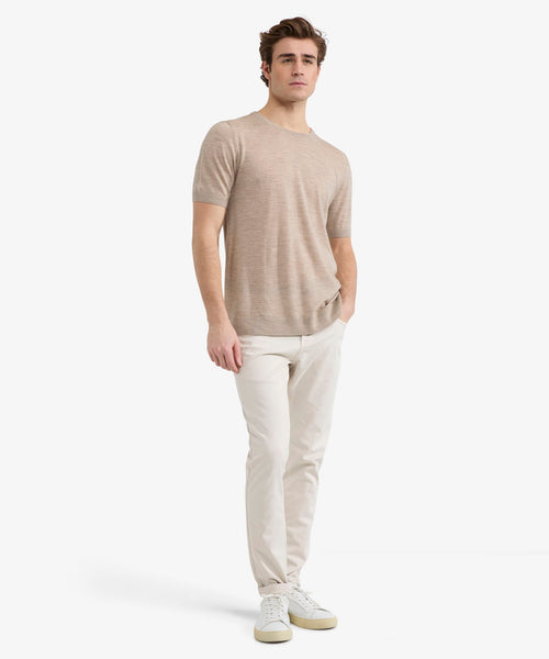 T-Shirt Luxe Merino | Sand