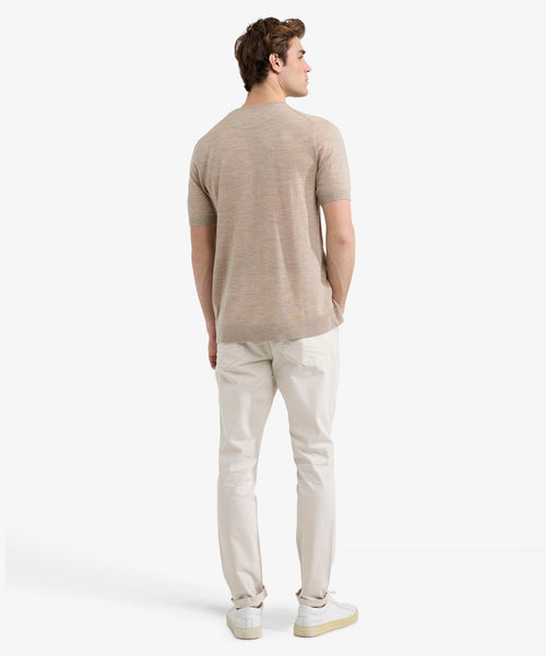 T-Shirt Luxe Merino | Sand