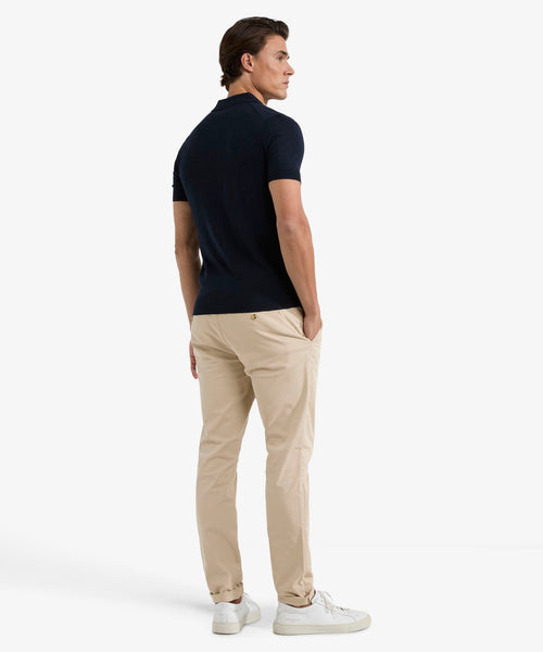 Polo Luxe Merino | Navy