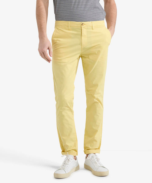 Chino Poplin Modern Fit | Lemon Yellow