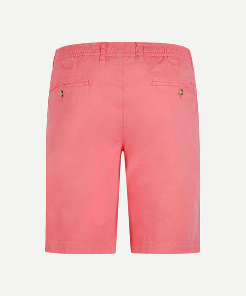 Korte Broek Poplin | Coral Red