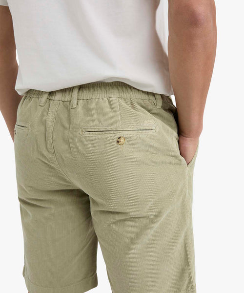 Korte Broek Corduroy | Light Olive