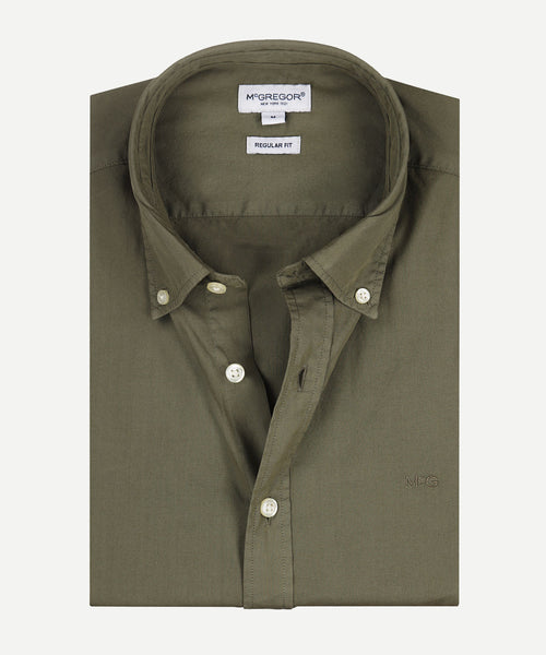 Overhemd Summer Poplin | Olive