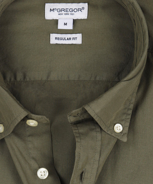 Overhemd Summer Poplin | Olive