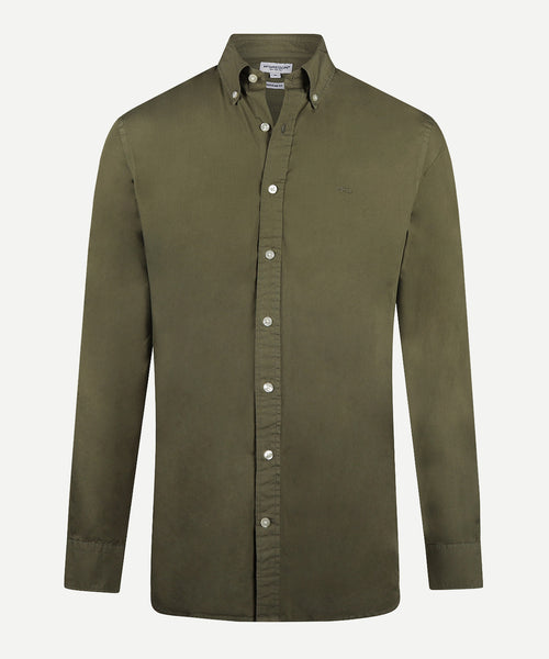 Overhemd Summer Poplin | Olive