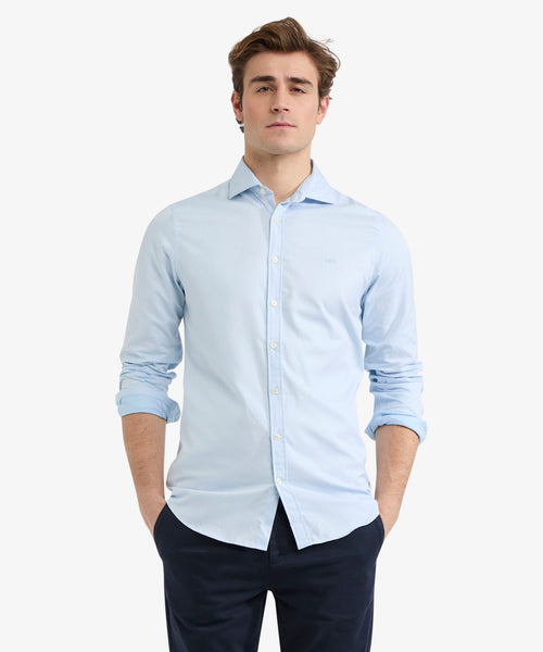 Overhemd Slim Fit Luxe Twill | Light Blue