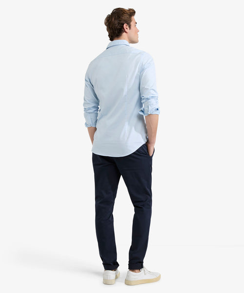 Overhemd Slim Fit Luxe Twill | Light Blue