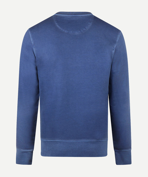 Sweater Garment Dyed | Vintage Blue