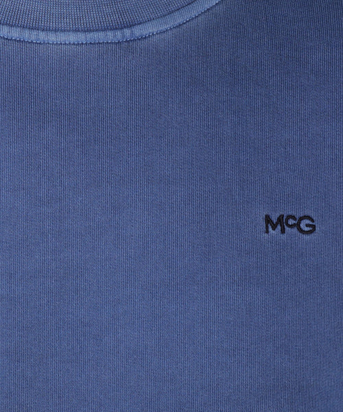 Sweater Garment Dyed | Vintage Blue