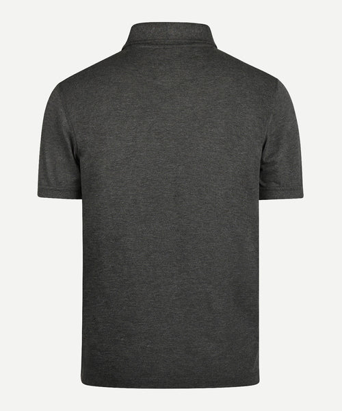 Classic Polo Regular Fit | Dark Grey Melange