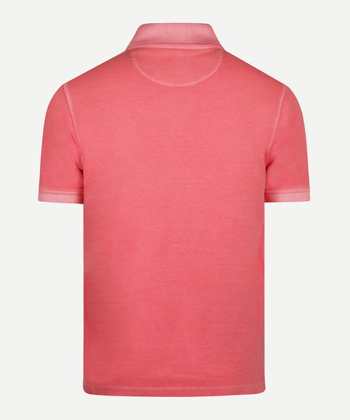 Polo Piqué Garment Dyed | Coral Red