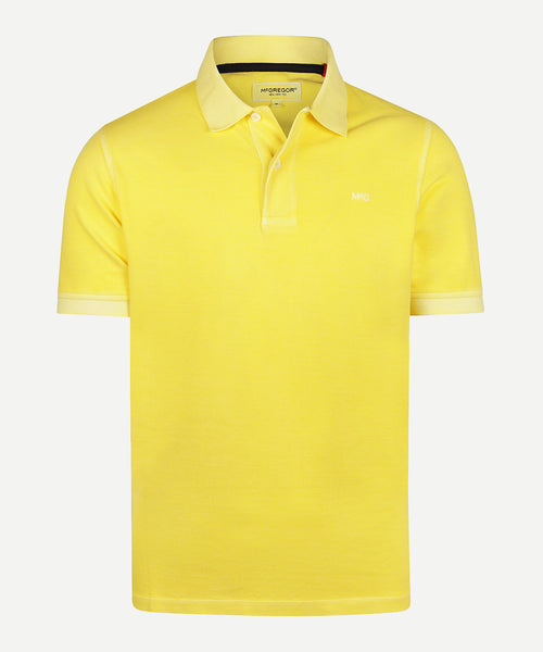 Polo Piqué Garment Dyed | Lemon Yellow