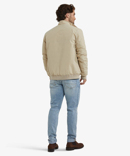 Classic Bomber Jas | Sand