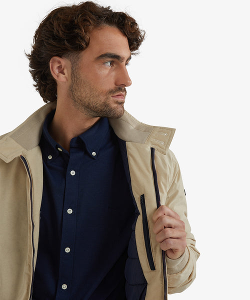 Classic Bomber Jas | Sand