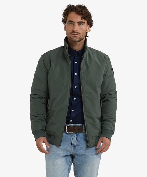 Classic Bomber Jas | Dark Olive