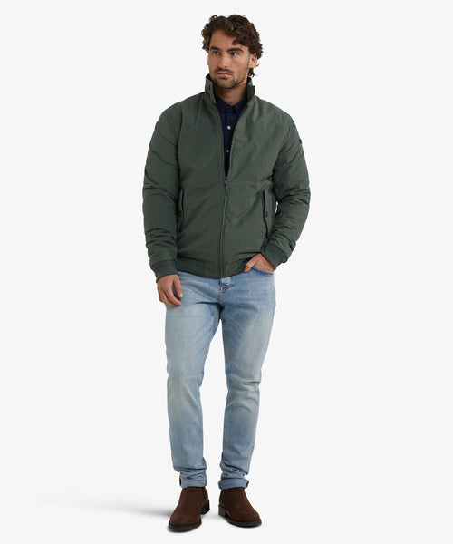Classic Bomber Jas | Dark Olive