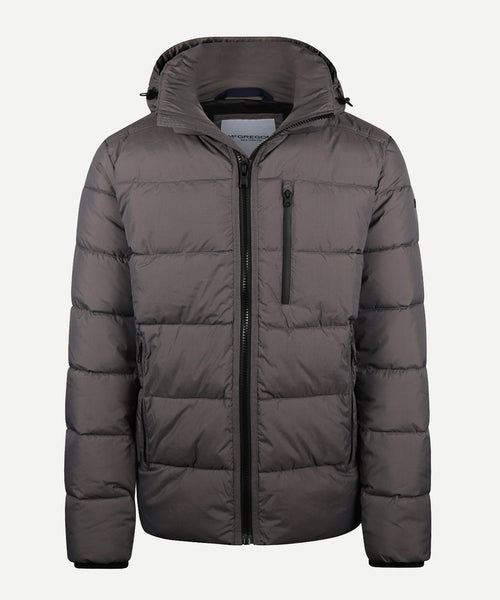 Hooded Bomber Jas | Dark Grey