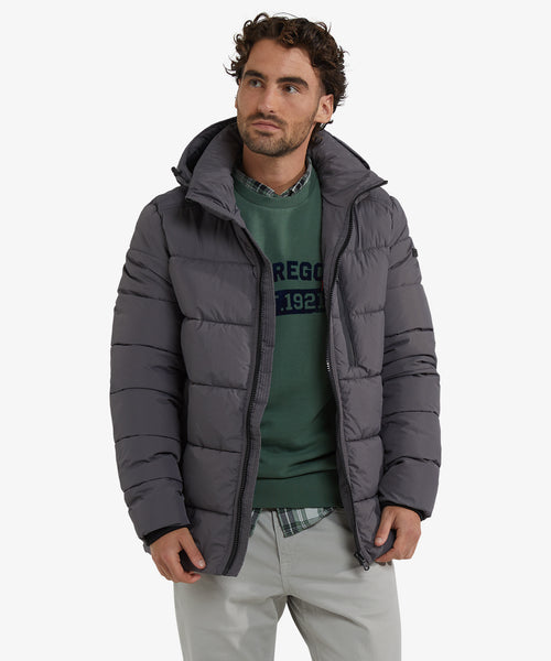 Hooded Bomber Jas | Dark Grey