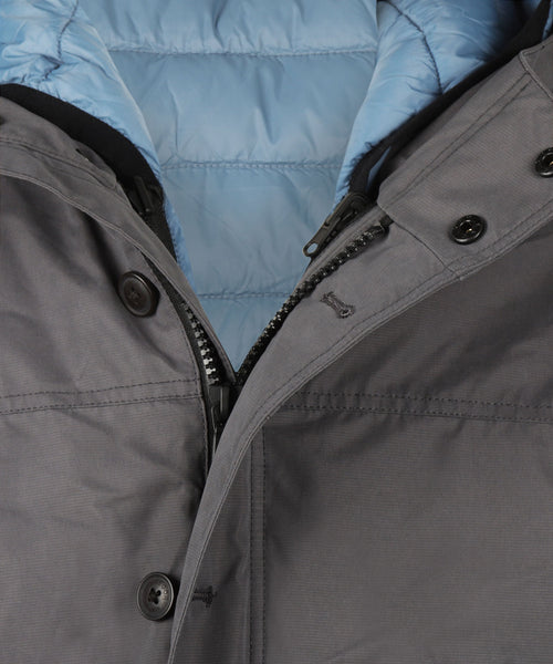 2-in-1 Parka Jas | Dark Grey