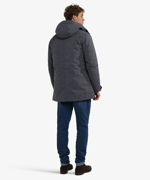2-in-1 Parka Jas | Dark Grey