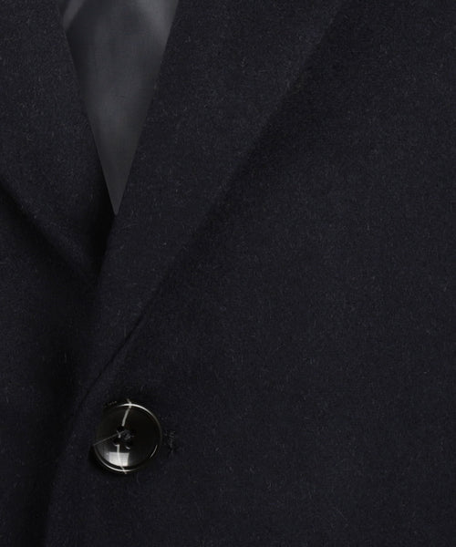 Overjas Wol | Navy