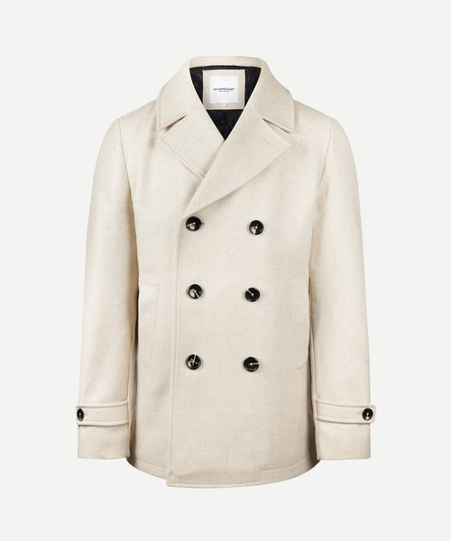 Peacoat Wol | Sand