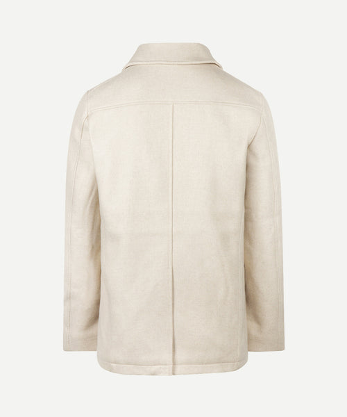 Peacoat Wol | Sand