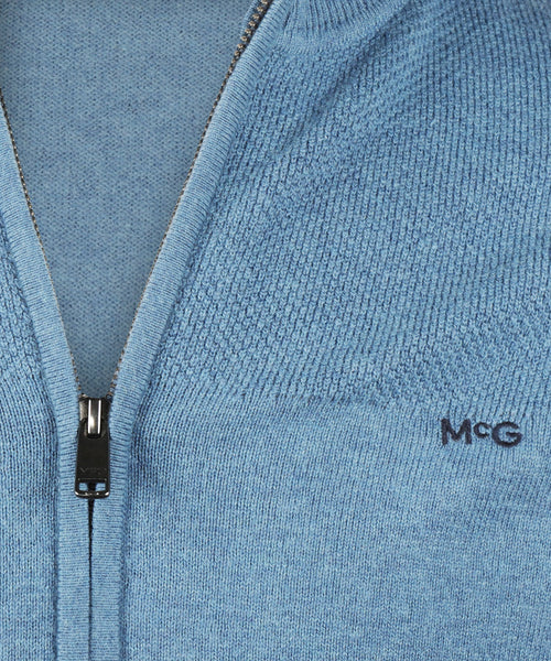 Ritsvest Katoen Merinowol | Worker Blue