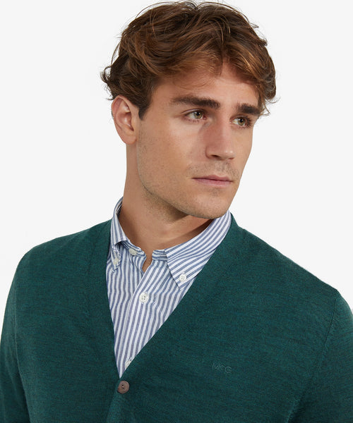 Vest Klassiek Luxe Merinowol | Winter Sage