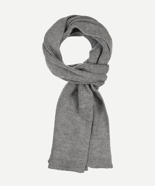 Sjaal Gebreid | Medium Grey Melange