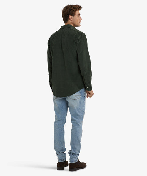 Corduroy Shirt | Dark Olive