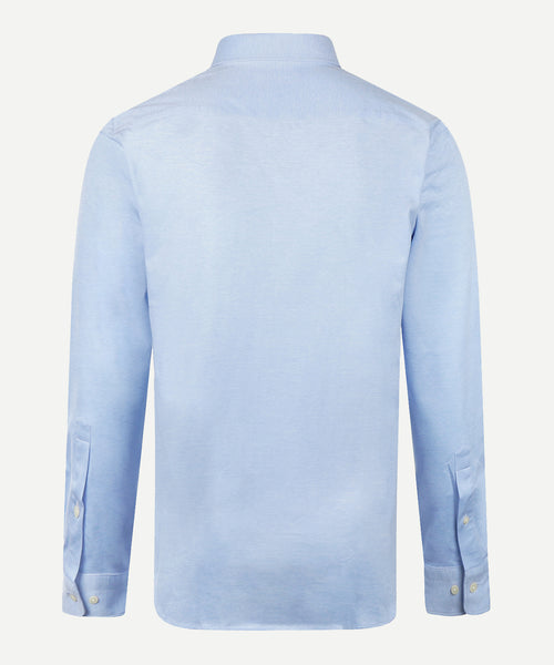 Overhemd Stretch Piqué | Light Blue